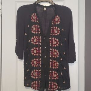 Anthropologie tiny top size large